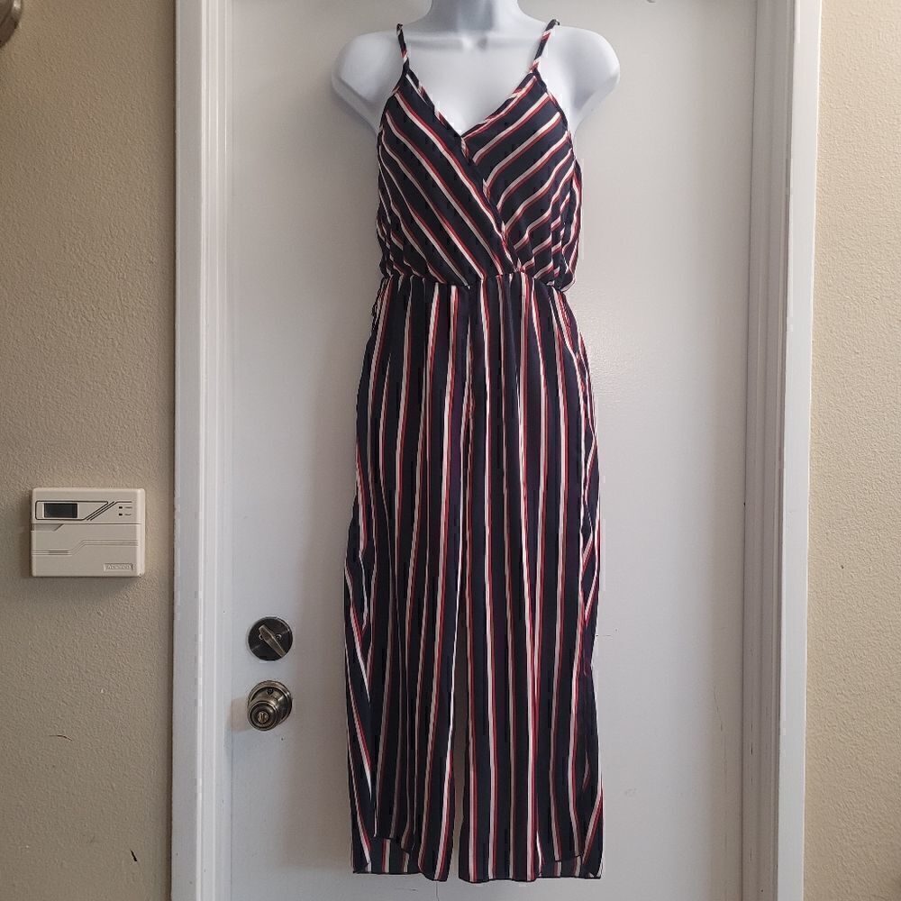 See you Monday striped romper